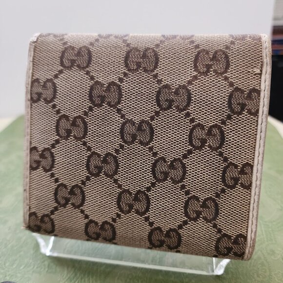 Gucci Britt GG Logo Compact Wallet - Picture 2 of 16